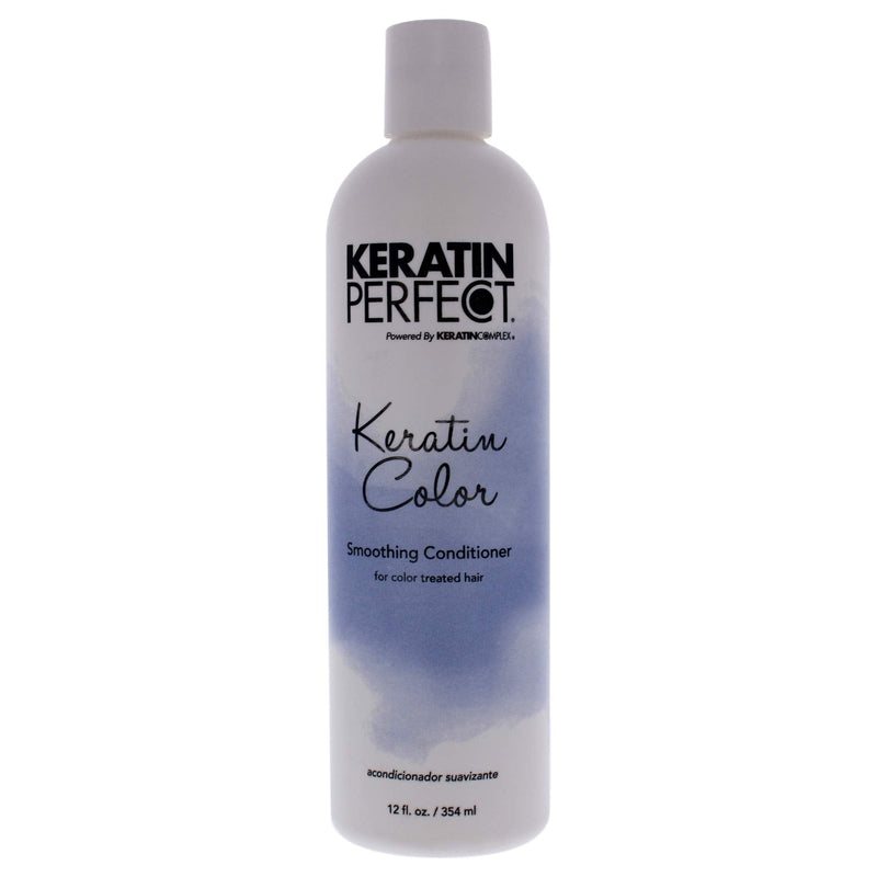 [Australia] - Keratin Perfect - Keratin Color - Smoothing Conditioner - for Color Treated Hair - Revives Dull Hair and Gives Locks a Glossy Shine - No Added Sodium Chloride - 12 oz / 354 ml 