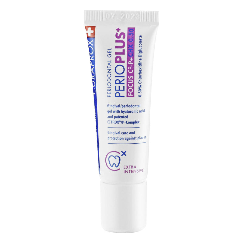 [Australia] - Curaprox PerioPlus+ Focus Gel, 10ml - Oral Gel for Gum Disease Treatment & Enamel Repair. 