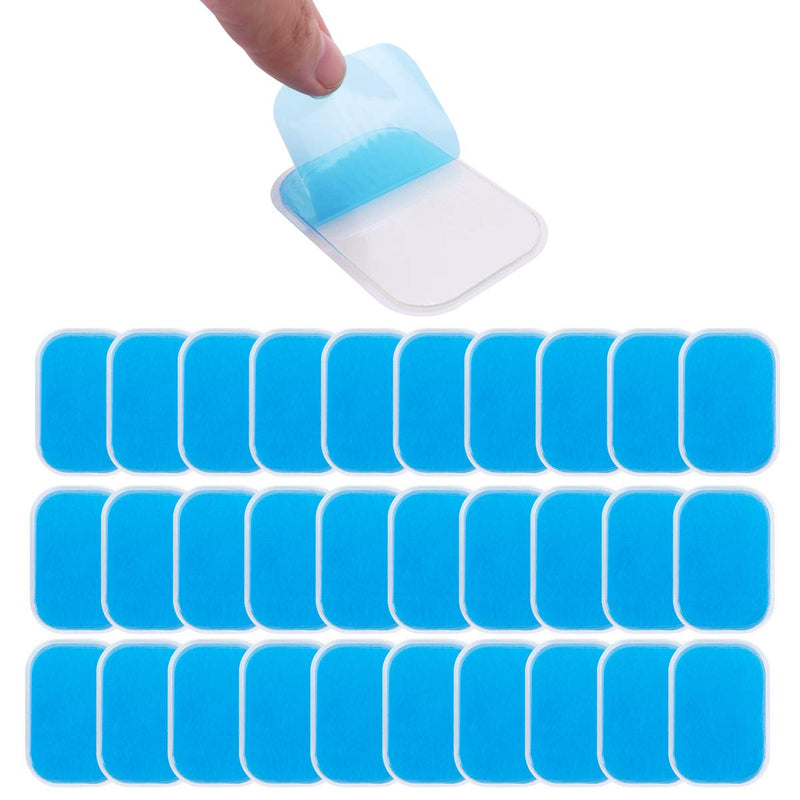 [Australia] - C100AE 60PCS EMS Gel Pads, EMS ABS Replacement Pads,Electrodes Gel Replacement Pads, EMS Trainer Gel Pads for Abs Toner, ABS Stimulator, Abdominal Muscle Trainer Accessories 