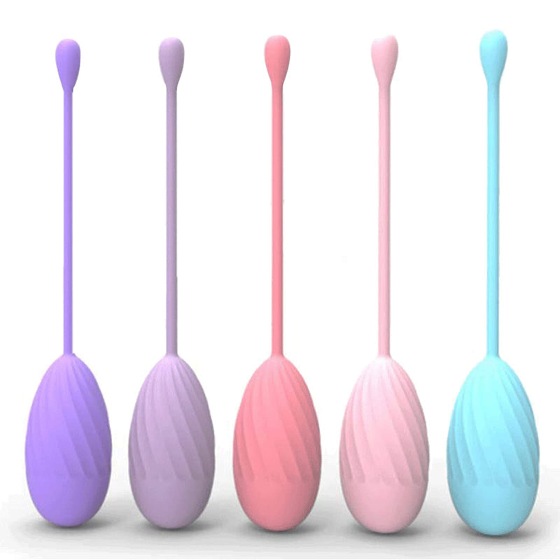 [Australia] - Kegel Weighted Exercise Balls - Doctor Recommended:for Pelvic Floor Tightening & Strengthen Bladder Control for Beginners to Advanced -Prevent Prolapse(Set of 5) 