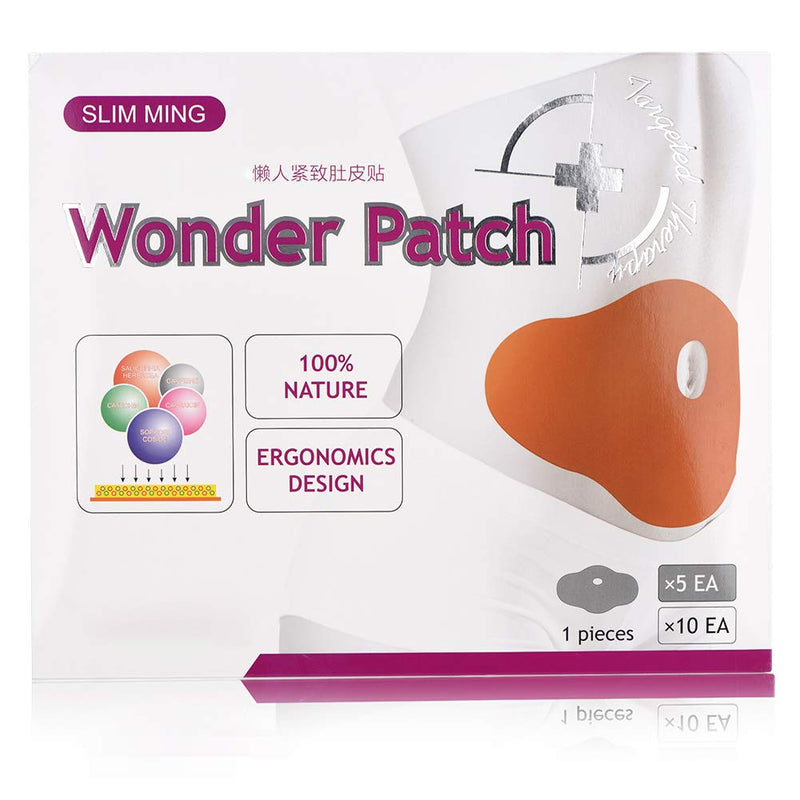 [Australia] - Slimming Patches,Weight Loss Sticker 5Pcs/Bag Moisturizing Hydrating Lazy Navel Stickers Waist Abdominal Weight Loss for Body Beauty 