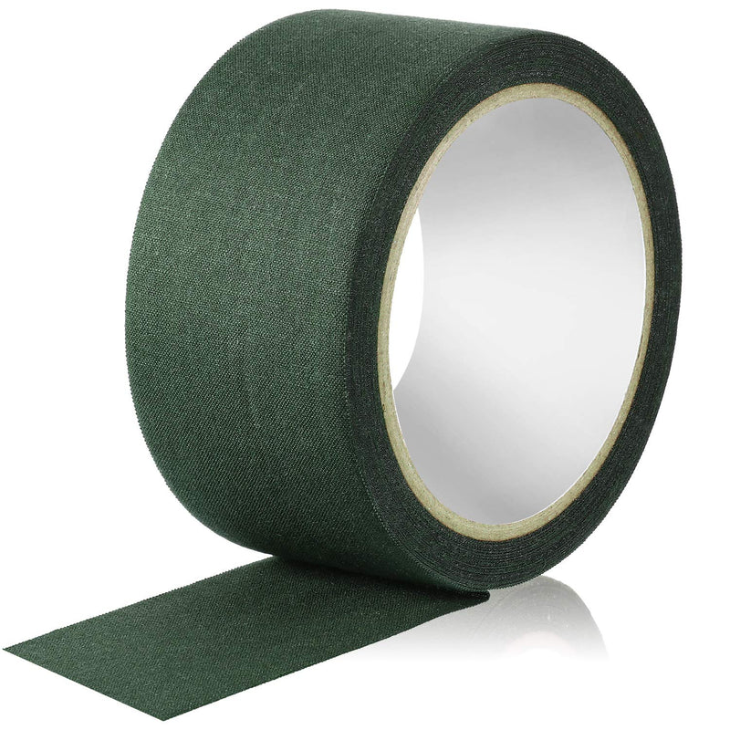 [Australia] - Camouflage Green Fabric Tape 5 cm x 10 m, Adhesive Seam Sealing Tape for Webbing Repair (Olive Green) Olive Green 