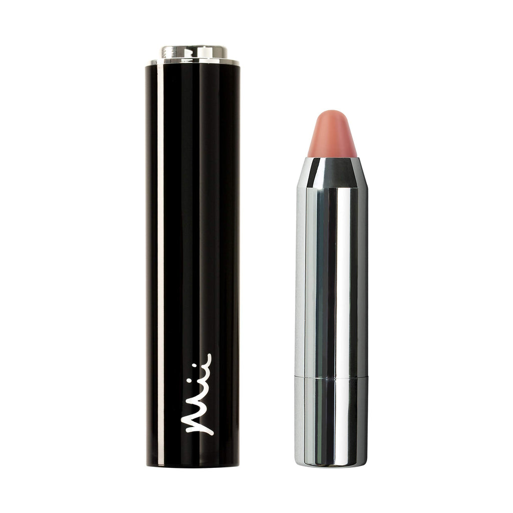 [Australia] - Mii Cosmetics Click & Colour Lip Crayon - Long Lasting Satin Crayon Lipstick - Pinot Blush 