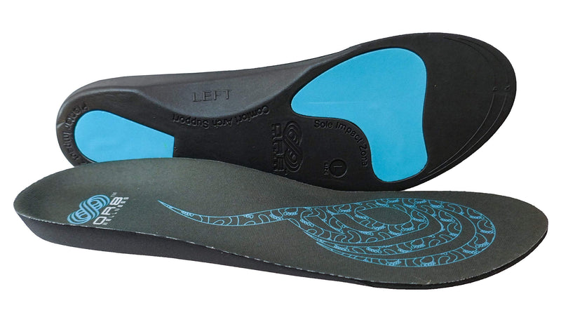 [Australia] - 2 Pairs Plantar Fasciitis Orthotic Insoles Arch Support Shoe Boot Inserts Women Men Insole Flat Feet Insert ORTHO ACTIVE Series X-Large 11-12.5 