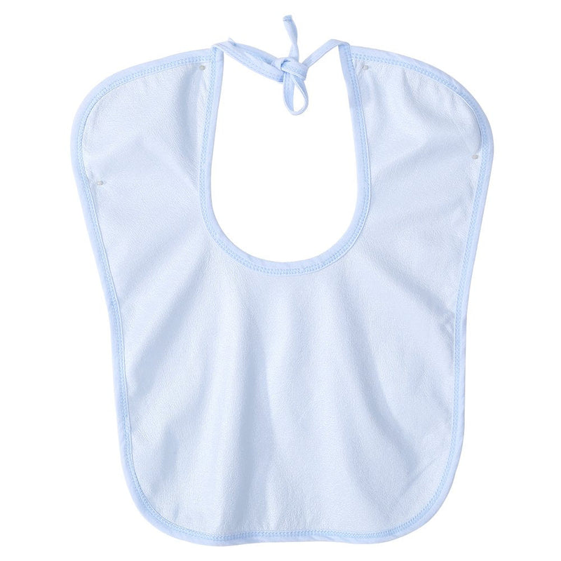 [Australia] - Boquite Adult Bib, 12 x 16inch Waterproof Adult Elder Mealtime Bib Washable Dinning Aid Clothes Protector 