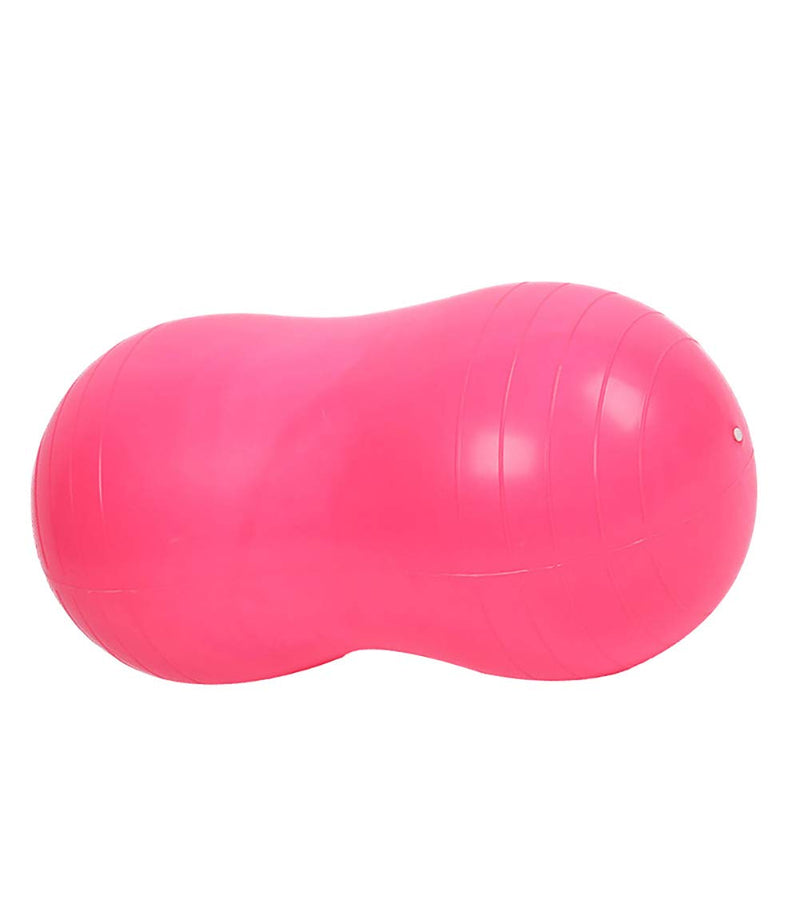[Australia] - KRUIHAN Peanut Shaped Yoga Ball Exercise - Home Sports Gym Weight Loss Balance Training Physical Therapy Equipment Pink 