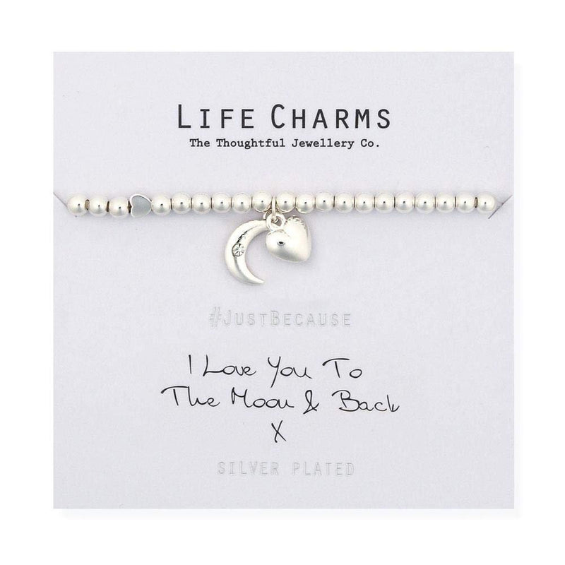 [Australia] - Life Charms Love You To The Moon & Back Bracelet 