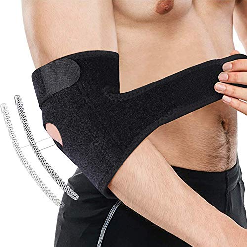 [Australia] - Elbow Braces,Tennis Elbow Support Brace for Golfers and Tendonitis Compression Neoprene Sleeve Left and Right Adjustable Fits Man and Women 