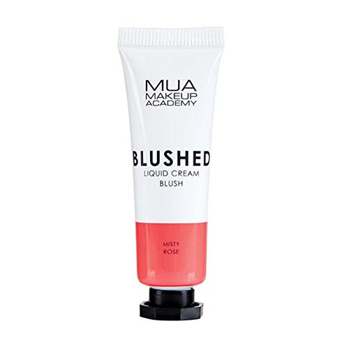 [Australia] - MUA Make Up Academy Blushed Liquid Cream Blusher Cosmetics (Misty Rose) Misty Rose 