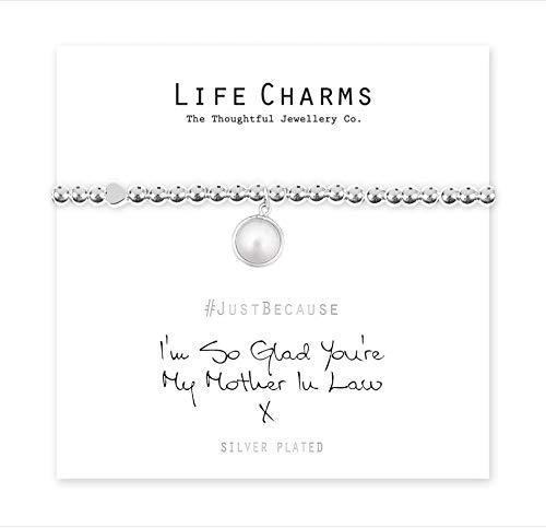 [Australia] - Life Charms I'm So Glad You Are My Mother In Law Bracelet 