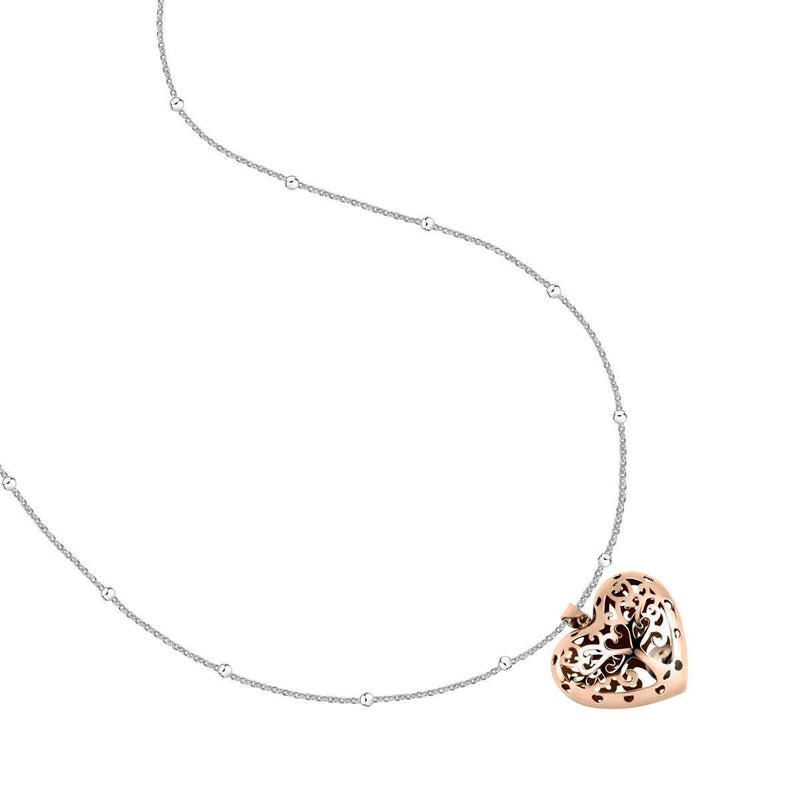 [Australia] - Morellato Women's necklace, Talismani Collection, made of steel, PVD rose gold - SAQE33 