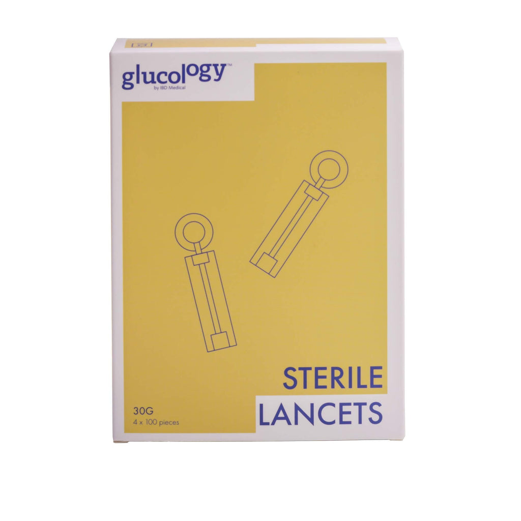 [Australia] - 4 x Box Sterile Lancets 30G (400 Lancets) | Used for Testing Blood Glucose Levels | for use with PiC Indolor, Microlet, Freestyle, Abbott, On Call and Many More. 