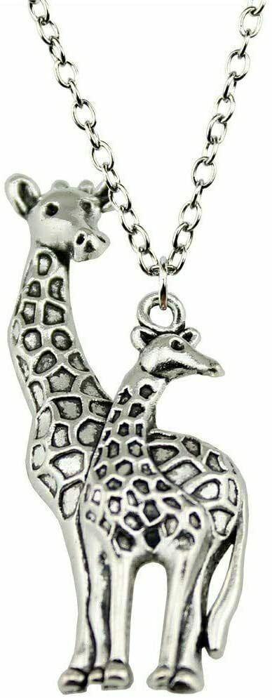 [Australia] - Giraffe Pendant Necklace by Pashal Bronze 