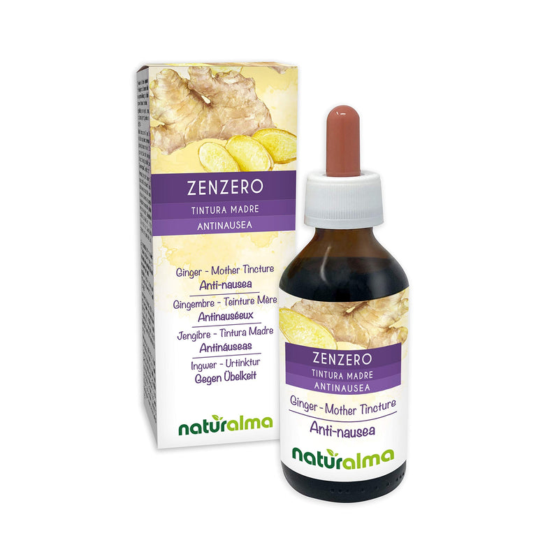 [Australia] - Ginger (Zingiber officinalis) rhizomes Alcohol-Free Mother Tincture Naturalma | Liquid Extract Drops 100 ml | Food Supplement | Vegan 100 ml (Pack of 1) 