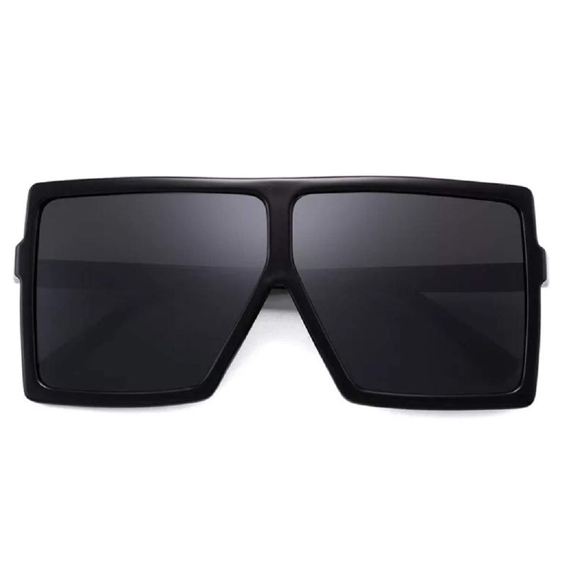 [Australia] - Oversized Sunglasses Trending Women/Flat Top Shield Glasses/Big Square Celeb Retro Vintage 