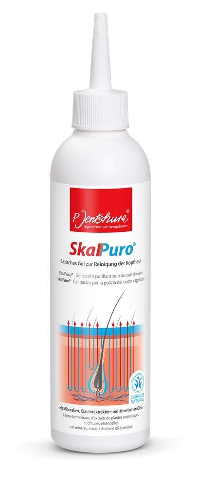[Australia] - P. Jentschura - SkalPuro - 250 ml - Alkaline gel for deep scalp cleansing 