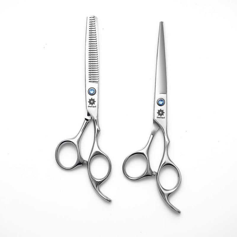 [Australia] - Professional 6 inch Thinning Shears Hair Cutting Scissors Barber Salon Hairdressing Shears for Women and Men (Hair Cutting Set) Hair Cutting Set 