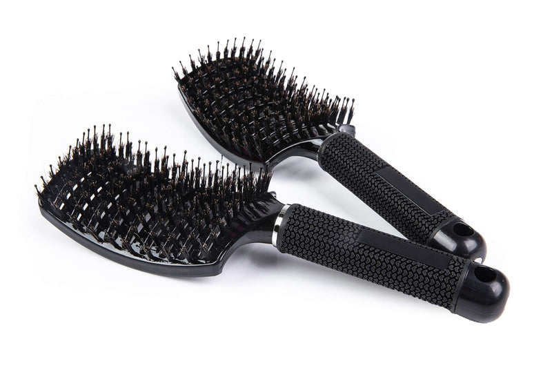 [Australia] - ThickTails Detangling Vented Brush- Boar Bristle (Duo Pack) 