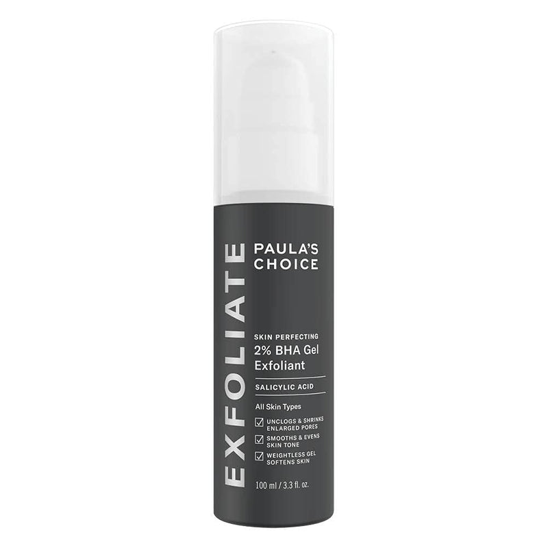 [Australia] - Paula's Choice Skin Perfecting 2% BHA Gel Exfoliant - Targets Breakouts, Blackheads & Enlarged Pores - Exfoliating Peel with Salicylic Acid - All Skin Types - 100 ml 