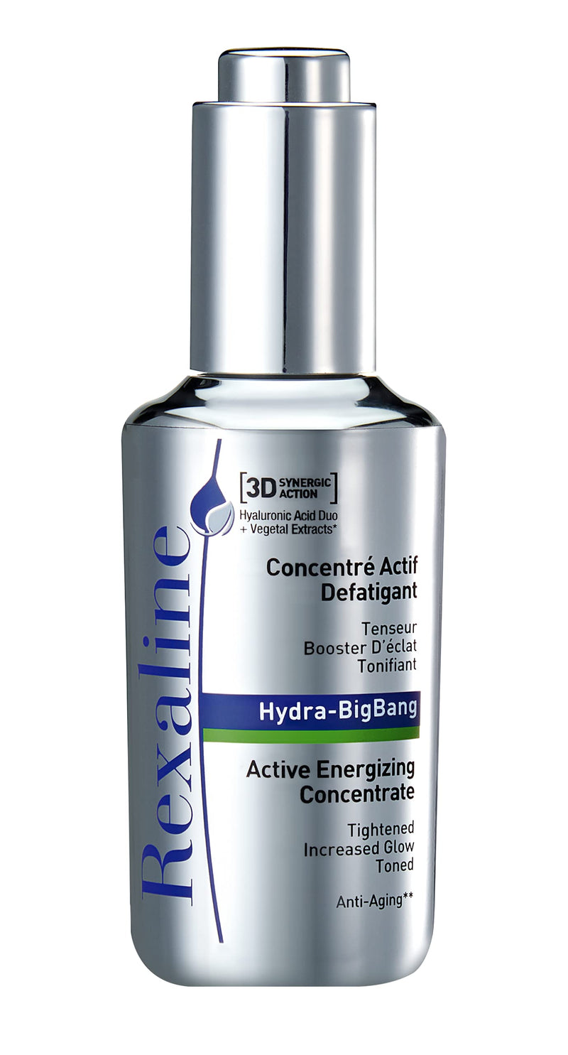 [Australia] - Rexaline - Hydra-BigBang - Active Energizing Concentrate - Anti-aging serum with Hyaluronic Acid - Lifting and plumping face treatment - Cruelty Free - 30ml 