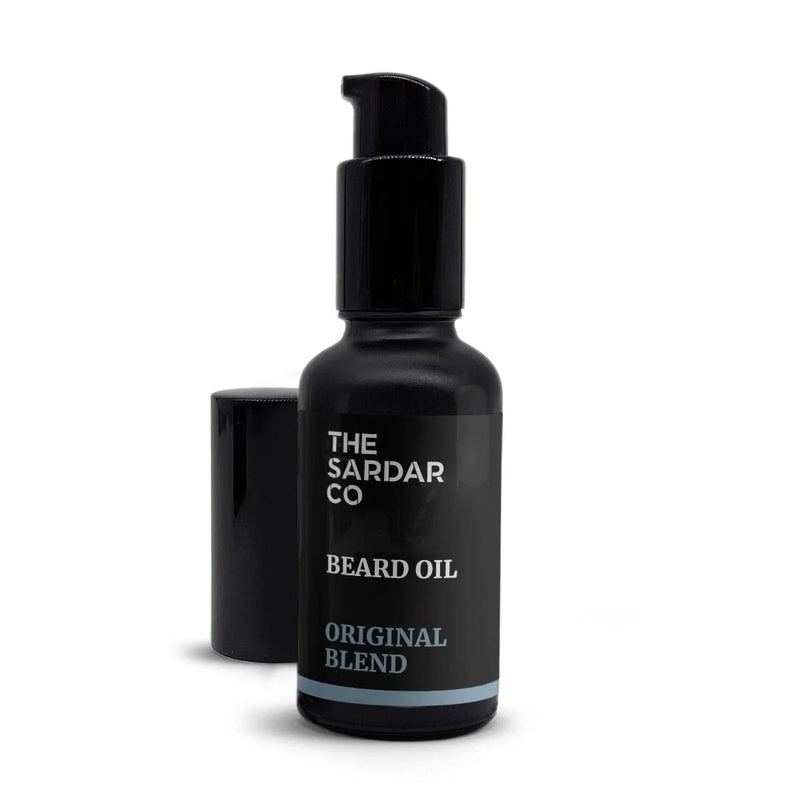 [Australia] - Beard Oil, Original Blend™ by The Sardar Co - All Natural Premium Oil Blended Into a Mouth Watering Concoction - Best Beard Oil for Beard Growth, Conditioning & Softening - 30ml 