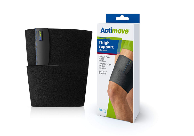 [Australia] - Actimove- Sports Edition - Adjustable Thigh Support - Provides Durable Support & Aids Pain Relief - Latex and Neoprene Free - Universal Size 