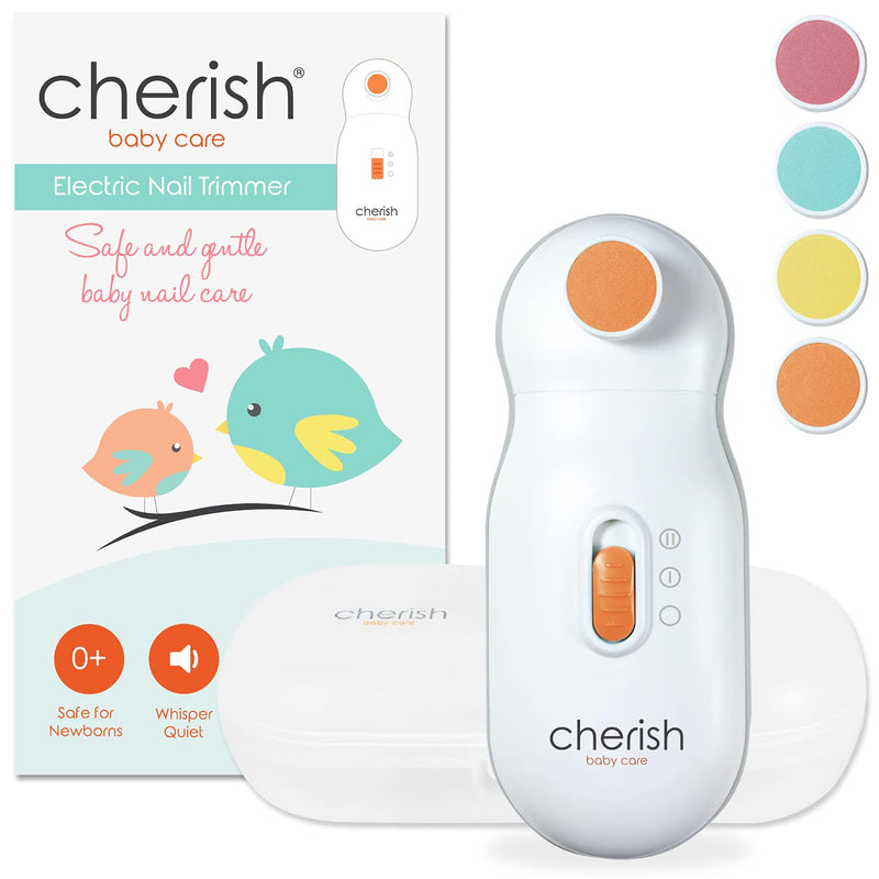 [Australia] - Baby Nail File Electric Nail Trimmer: Baby Nail Trimmer for Infant and Toddler: Safer Than Baby Nail Clippers - Baby Grooming Kit and Manicure Set 