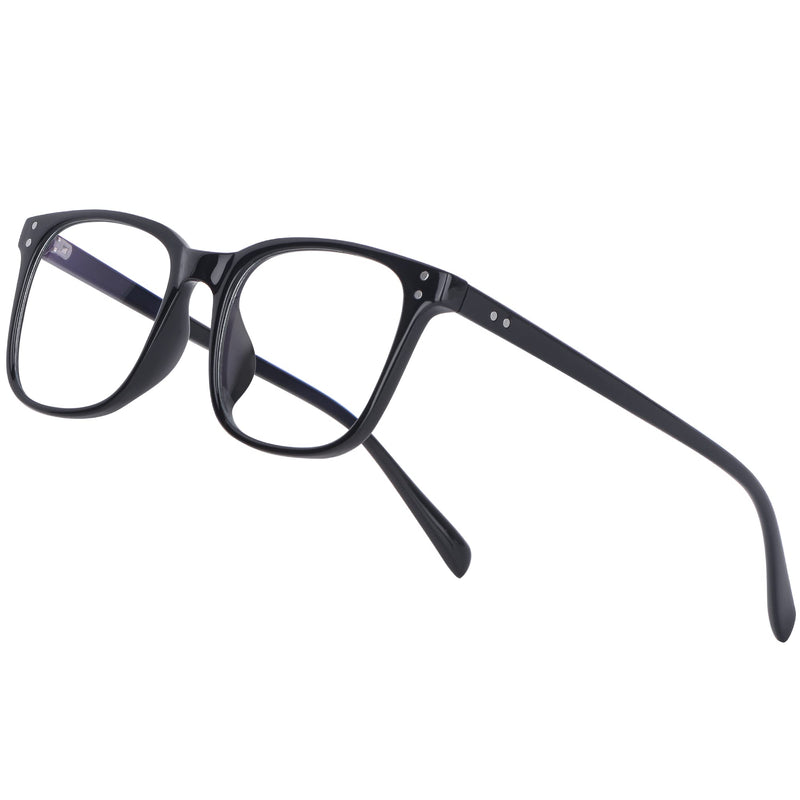 [Australia] - GIMDUMASA Blue Light Blocking Glasses Gaming Glasses Computer Screen Glasses Blue Light Filter Blocking Glasses Women Men Fashion PC Anti Glare with UV Protection Black 
