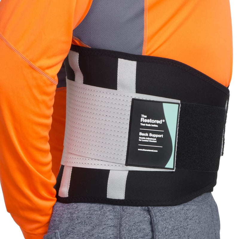 [Australia] - Back Support Brace - Lower Back Support - The Only Back Support Belt for Men and Women Certified by National Back Pain Association - Lumbar Support Belt - Small - The Restored S - Waist 19 to 24 Inches / Size 4 to 6 
