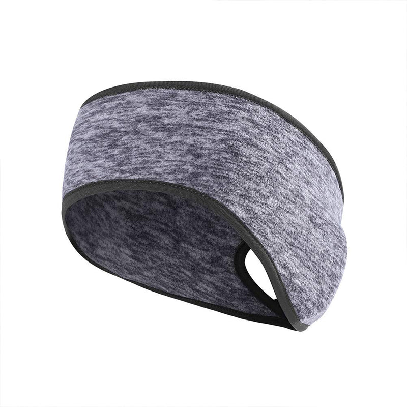 [Australia] - Beaupretty Ear Warmer Headband Winter Ear Muffs Headband Headwraps with Ponytail Hole for Sport Running Hiking 