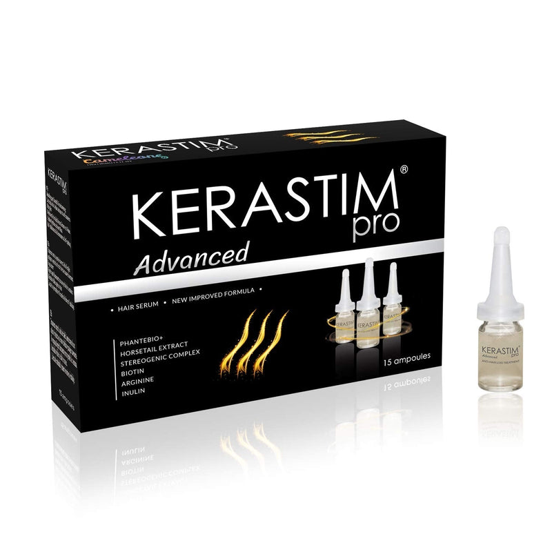 [Australia] - Kerastim Pro Hair Loss Treatment for Men & Women. Promote Hair Growth Serum, Anti-Thinning Formula. Helps Stop Hair Loss Fast & More Effective Than Shampoo. Keratin, Biotin, DHT Blocker 15 x 5ml 