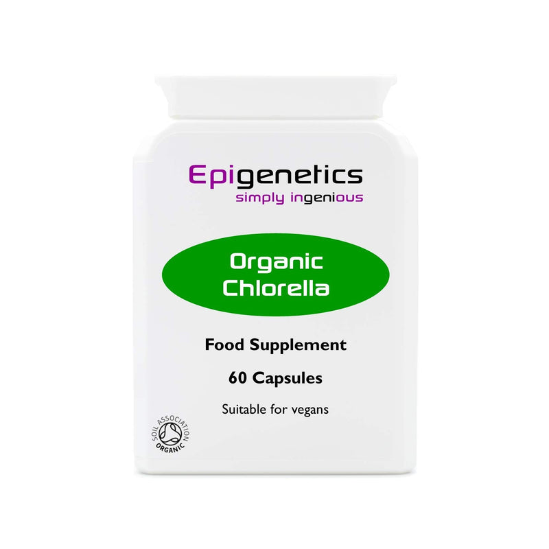[Australia] - Organic Chlorella 430mg | Natural Chlorella Vulgaris Herb Supplement | 60 Vegan Friendly Capsules UK Made | 1 Capsule Daily (2 Month Supply) 