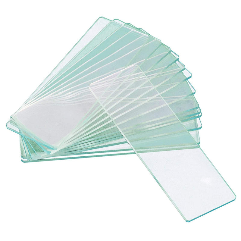 [Australia] - Cura Farma Object Holder Slides for Microscope Molati with Sandblast Band Laboratory 72 Pieces - Original Farma Care 