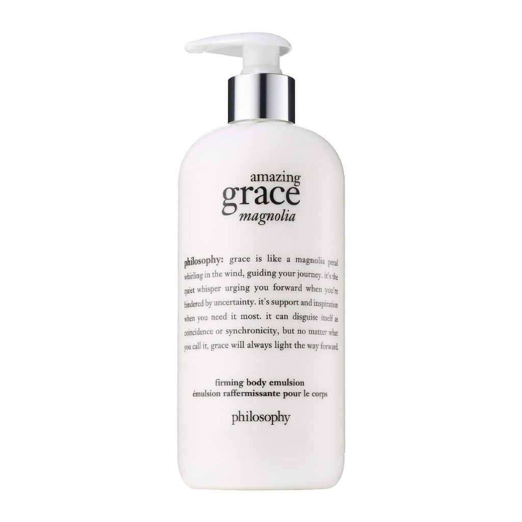 [Australia] - philosophy amazing grace magnolia body lotion | 480ml | body moisturiser for dry skin | firming body emulsion 