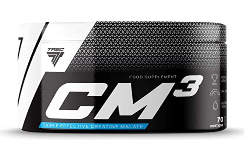 [Australia] - Trec Nutrition CM3 Powder Package of 1 x 250g Malate TriCreatine 95% No Additives Muscle Strength and Building (Pink Grapefruit) 