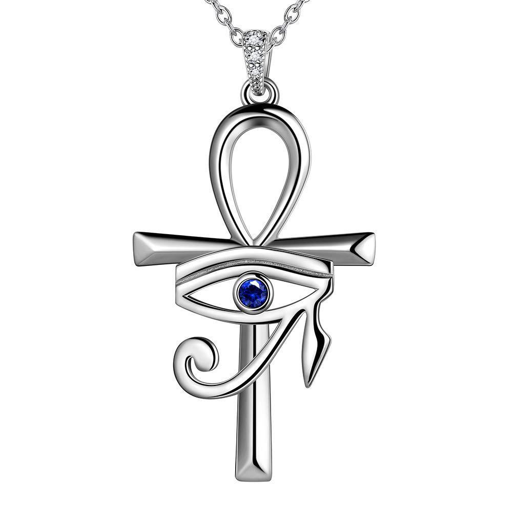 Eye of deals horus ankh pendant