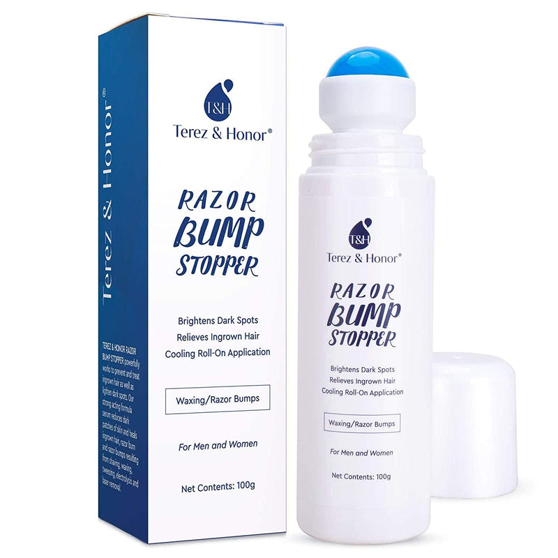 [Australia] - Razor Bump and Ingrown Hairs Serum - After Shave Solution Roll-On for Ingrown Hairs, Razor Burns and Razor Bumps for Men and Women 