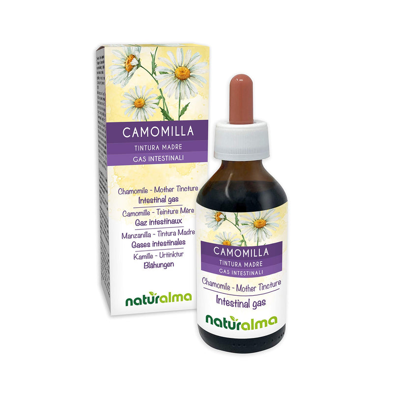 [Australia] - German and Roman Chamomile (Matricaria chamomilla and Chamaemelum nobile) Flower Heads Alcohol-Free Mother Tincture Naturalma | Liquid Extract Drops 100 ml | Food Supplement | Vegan 100 ml (Pack of 1) 