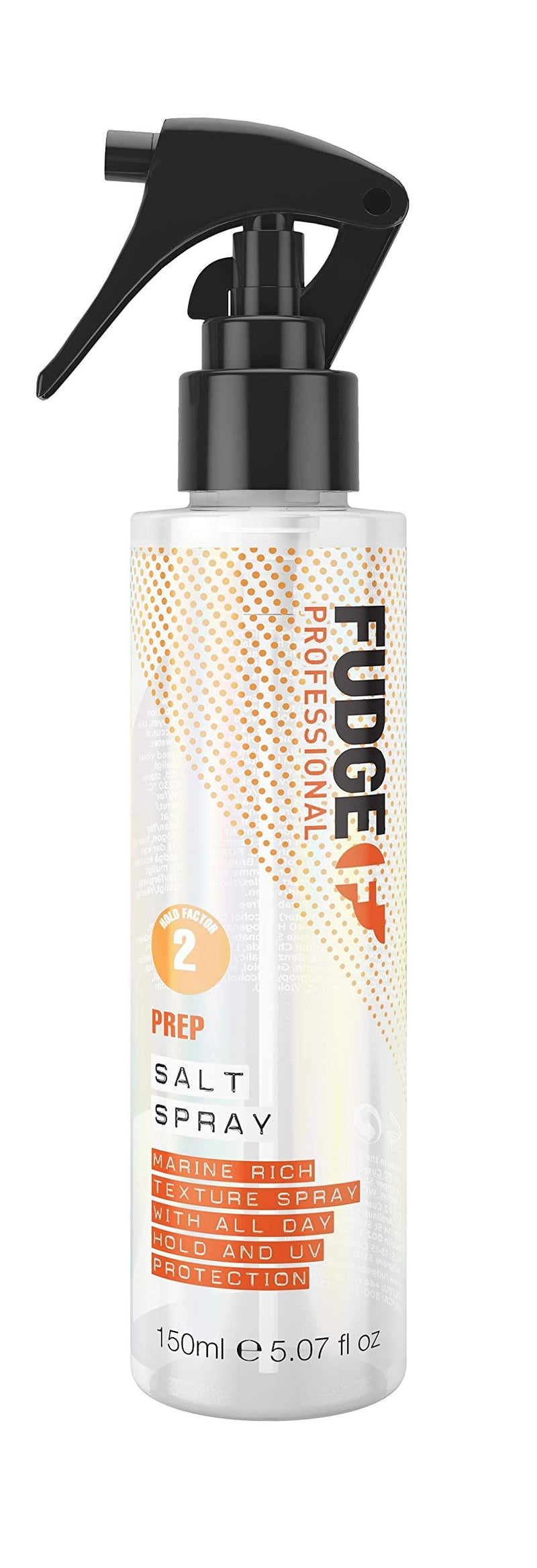 [Australia] - Fudge Professional Salt Spray, Texturising Sea Salt Spray, Mineral Rich Hair Styling Product Adds Volume and Flexible Hold for Men and for Women, With UV Shield Protection, 150 ml 