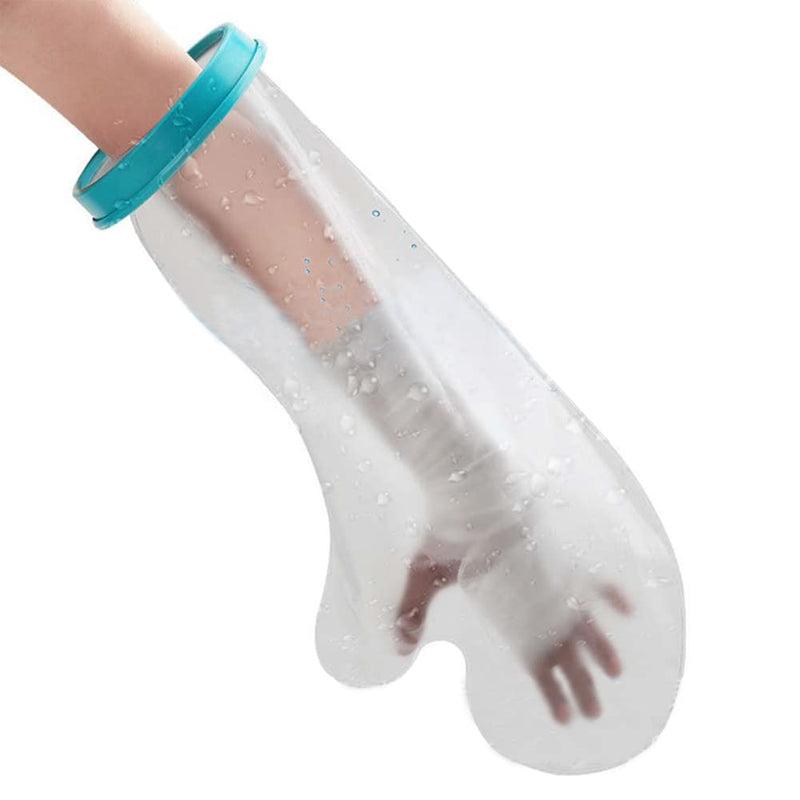 [Australia] - DESTRIC Waterproof Arm Cast Wound Cover for Shower Bath,Plaster Bandage Protector Watertight for Broken Arms Wrists Bones Hands, Burns, Tattoos Half arm1 