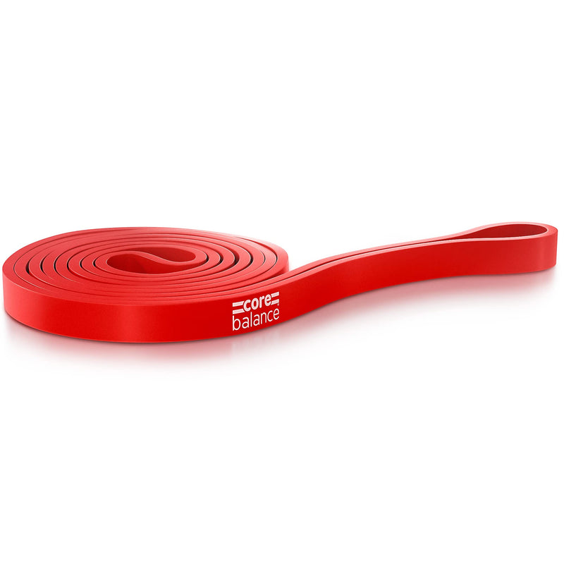 [Australia] - Core Balance Assisted Pull Up Bands Resistance Strength Training Natural Latex (Light to Extra Heavy) Red (Light) 