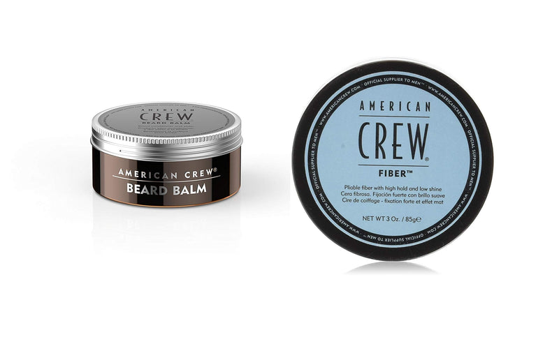 [Australia] - American Crew Beard Balm 60 g + Fiber - 85 g 