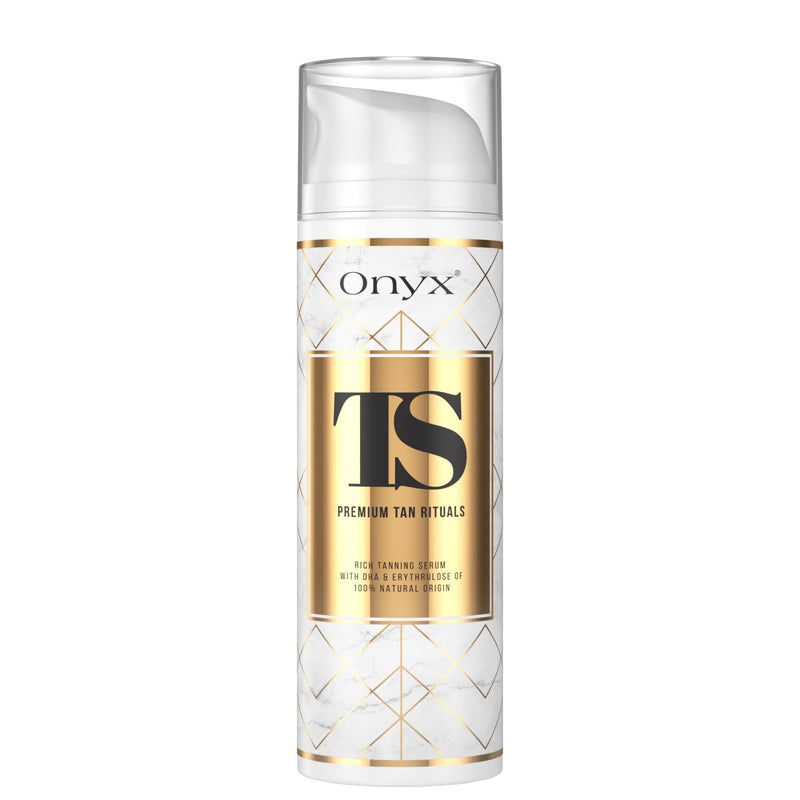 [Australia] - Onyx TS Tanning Lotion for Tanning Beds - White Bronzer for Fair Skin & Tan Extender for Dark Tan - Bronzing Sunbed Cream with Extreme Silicone Emulsion for Soft & Smooth Skin 