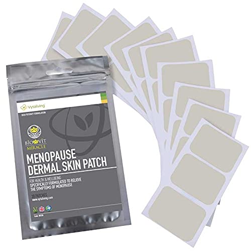 [Australia] - VYTALIVING Biovit Miracle Menopause Patches for Women (30 Patches) HRT Patches for Women - Pain Relief Patches - Night Sweats Relief - Menopause Mood Relief - Against Hot Flushes & Hormone Imbalances 