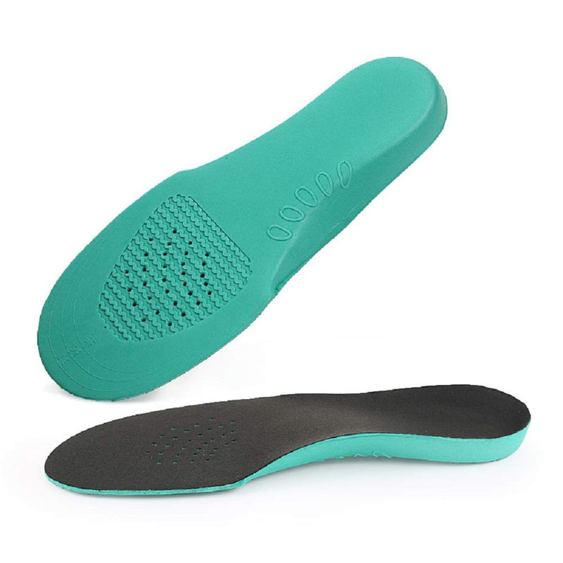 [Australia] - Children Orthotic Insoles Kids Sports Insole Shock Absorptation Arch Support for Flat Feet Plantar Fasciitis Foot Pain 20cm (UK10.5C-13C ) 