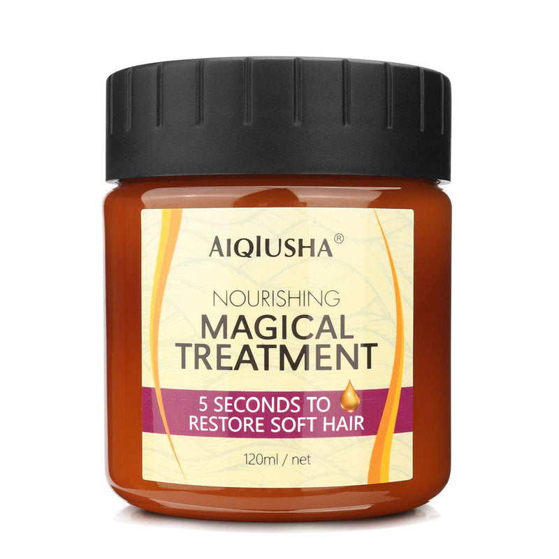 [Australia] - Hair Treatment Mask, AIQIUSHA Hair Root Repair, Hair Conditioner, Hair Scalp Treatment, Advanced Molecular Hair Roots Treatment,Deep Conditioners & Treatments 120ml 