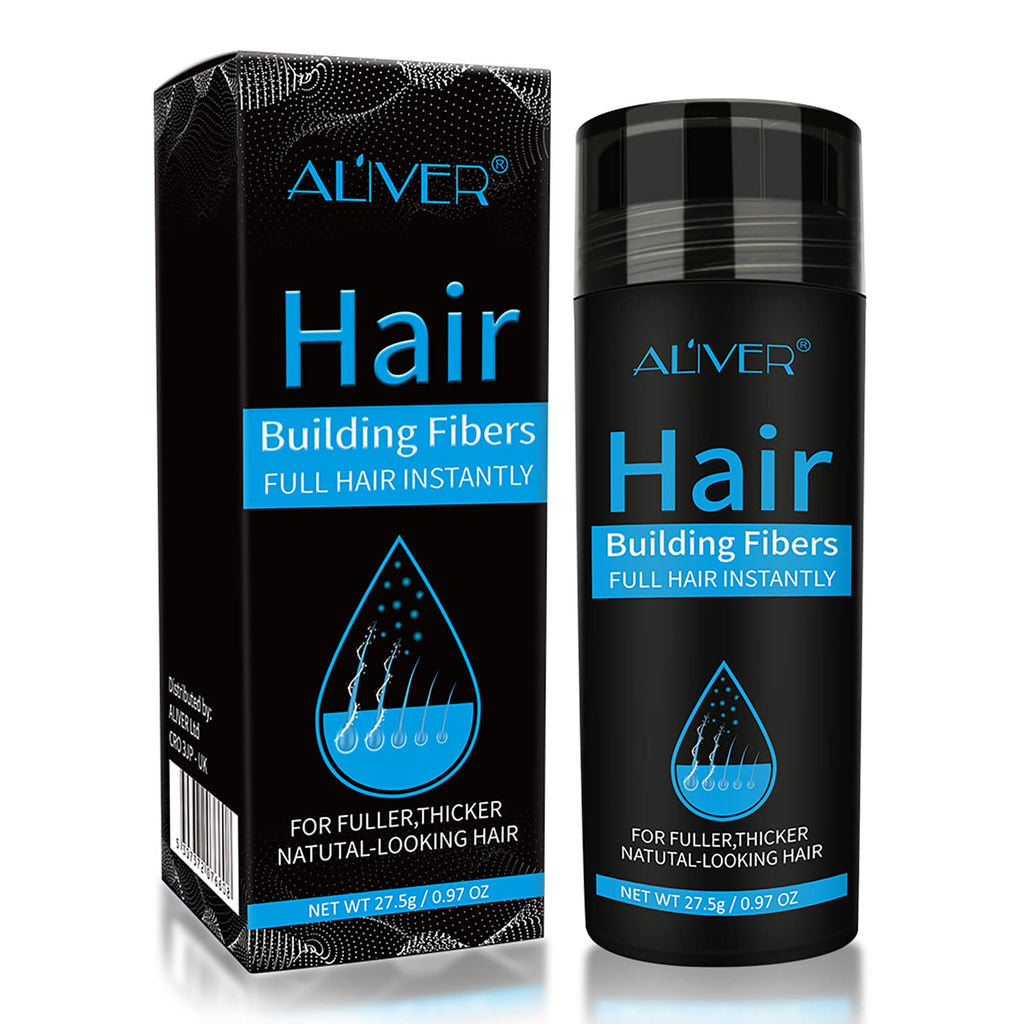 [Australia] - Hair Building Fibers, Hair Powder Spray, Hair Loss Concealer Fiber,Hair Fibers for Men and Women (Dark brown) Dark brown 
