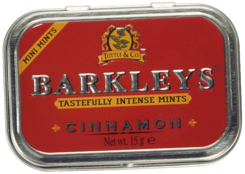 [Australia] - Barkleys Mints Sugar Free Cinnamon Intense Mints Tins, 15 g 1 