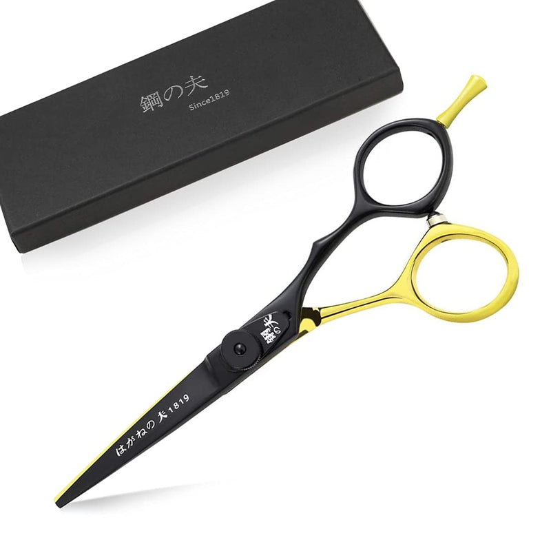 [Australia] - Professional Razor Edge Hair Cutting Scissors 5.5" Barber Thinning Shears (A-5.5-Gold Cutting Scissor) A-5.5-Gold Cutting Scissor 