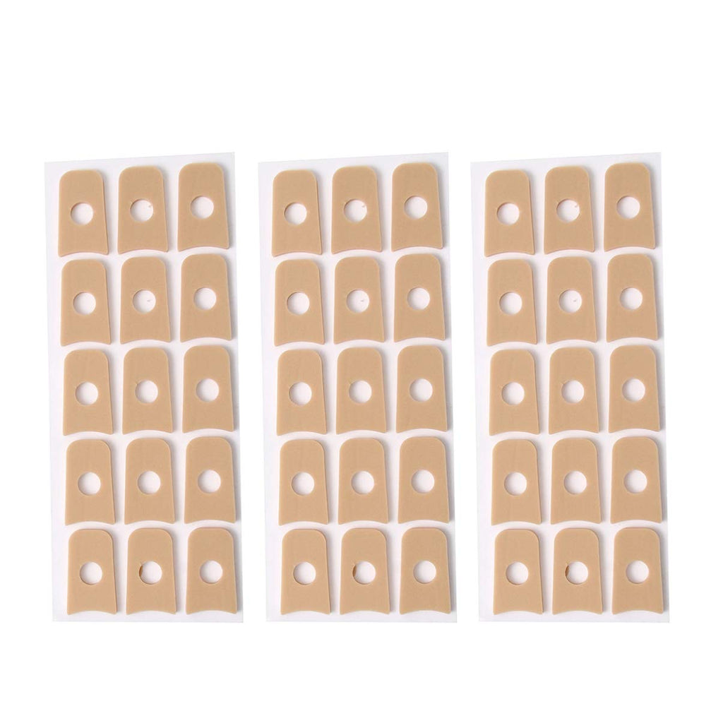 [Australia] - Healifty 45Pcs Self Adhesive Callus Cushions U Shaped Cushion Soft Foam Corn Pads Waterproof Toe and Foot Protectors Picture 1 